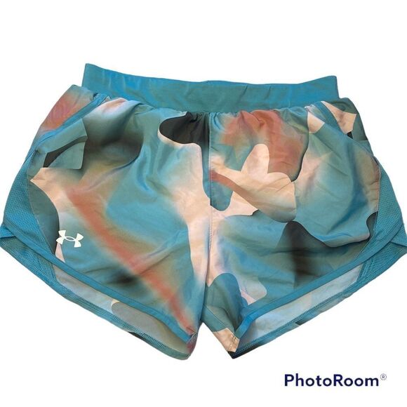 UNDER ARMOR FLY BY 2.0 PRINTED SHORT - Picture 1 of 12